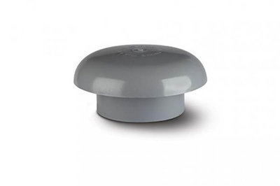 Polypipe 110mm SCV40 Grey Extract Cowl