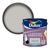 Dulux Easycare Perfectly Greige Colour Swatch & 2.5L Paint Tin