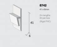 F/WISE 8742 TILE CAPPING STRIP 2m