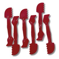 Dough Cutter Knife & Spatula Set (6 piece)