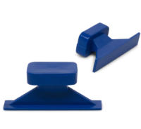 Dead Center® 45 x 7 mm Blue Straight Crease Glue Tabs (5 Pack)