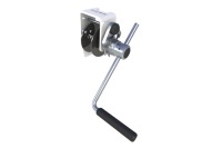 Spur gear hand winch