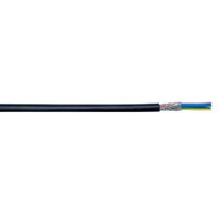 Defence Standard Cable 7-2-8C-LSZH-1 Braid Screened Black  (24AWG)