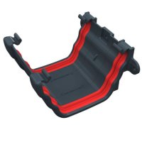 Ogee Gutter Union Anthracite Grey, ogee gutters, building plastics