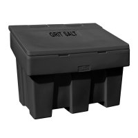 GRIT/SALT BIN 12 CU FT BLACK