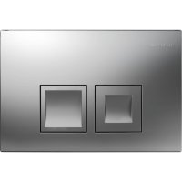 Geberit&nbsp;Delta35 Flush Plate, for dual flush, Matt Chrome