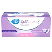The iD Light Advanced Ultra Mini Incontinence Pads are 30% thinner and are hidden adult diapers or adult nappies