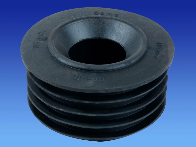 Waste to Sewer Rubber Plug 110mm x 50mm Goodwins
