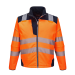Pw3 Hivis Softshell Jacket, Orange/Navy