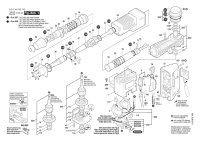 Spare Parts for BOSCH GSH11E 110V SDS MAX Breaking Hammer