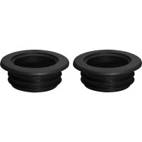 40mm BLACK PIPESNUG (PACK OF 2) PSB40