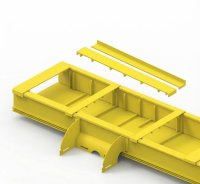 Prysmian Fibre Raceway Yellow Retainer Clips