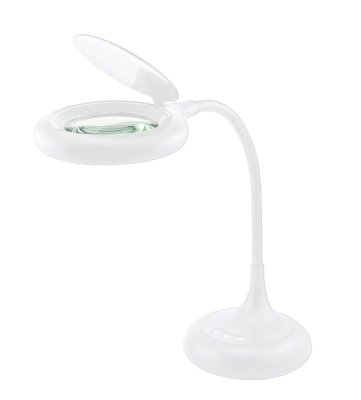 Triumph Zoom LED Magnifier Task Lamp White