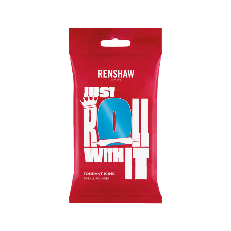 RENSHAW READY TO ROLL ICING/ FONDANT TURQUOISE  (12 X 250g)