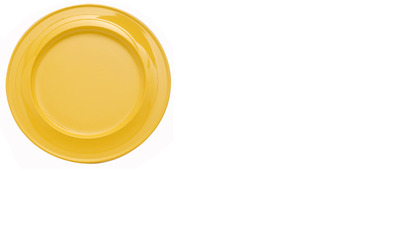 Unbreakable Yellow Dining Plate