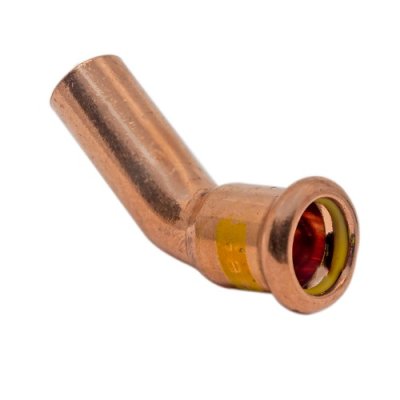 Pressfit 15mm 45 Degree Street Elbow Gas