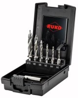 RUKO HSS Combi Tap Bit Set M3-M10