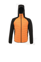 Regatta TRA446 Deerpark Down Touch Hybrid Orange Jacket