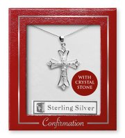 Confirmation Silver Necklet/Cross   (F69323)