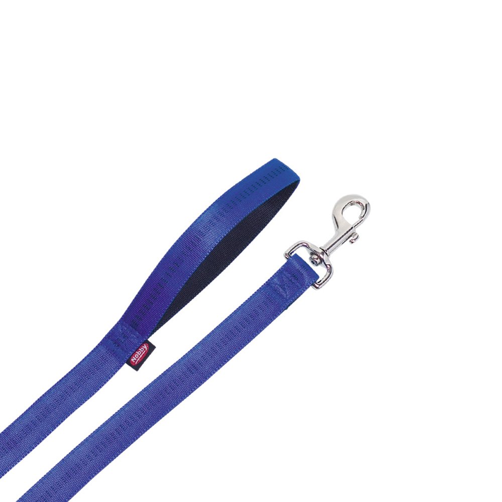 Nobby 78508-06 Soft Grip Leash 1.2m X-Small Blue/Black