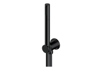 RAK SINGLE FUNCTION SHOWER KIT IN MATT BLACK (INCLUDING INTEGRAL WALL OUTLET)