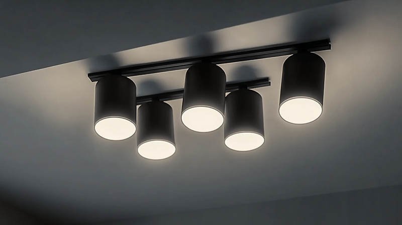 How to mount a ceiling light safely?