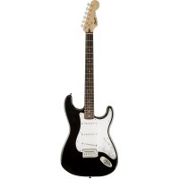 Fender Squier Bullet Stratocaster - Black with White Pickguard and Laurel Fingerboard