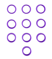 Motorola Solutions Purple ID Band. Pack of 10