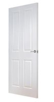 Shannon Door 4 Panel Smooth White 2032x813mm (80x32 inch)