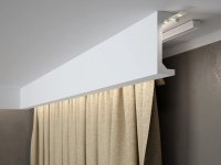 QL046 - PolyForce Curtain Profile 2400x120x50mm