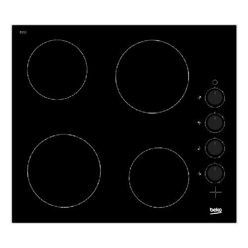 Beko Built-in Black Ceramic Hob - Black