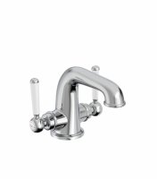 LANSDOWN BASIN MIXER WITH CLICK WASTE CHROME