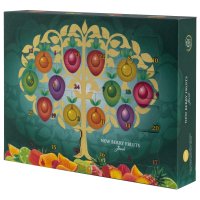 New Berry fruits advent with assorted fruit jellies - 6 x 375g