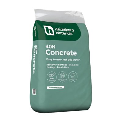 Heidelberg 40N Ready Mixed Concrete 20kg Maxi Bag