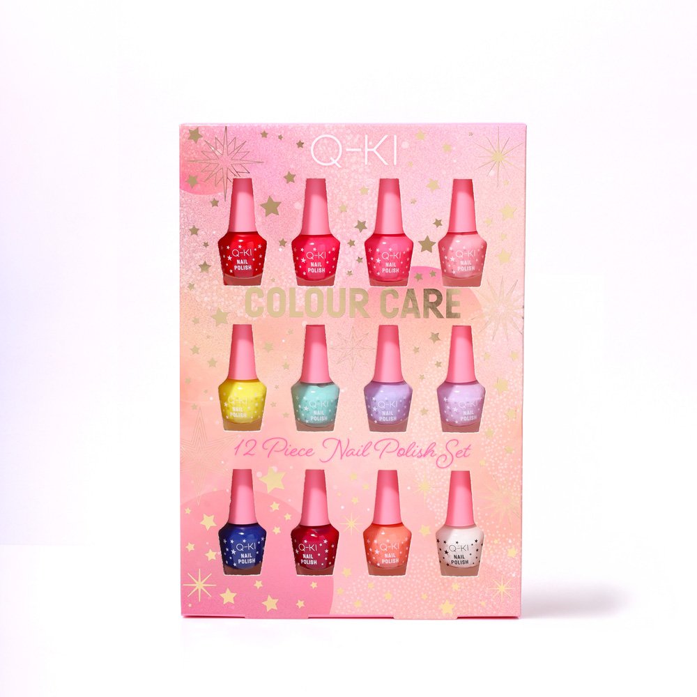 Q-Ki Colour Care 12pcs Nail Polish Gift Set