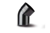 Polypipe Offset Bend 4in/110mm. 135°. Solvent Socket x Spigot SB404B