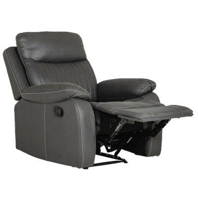 Bailey Manual Recliner - Dark Grey