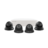 4 Channel 1080P/720P Dome Grey 500GB 4 Cam