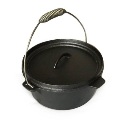 Dutch Oven Cast Iron Pot With Lid - 4L