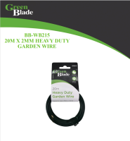 GREEN BLADE 2MM X 20M HEAVY DUTY GARDEN WIRE
