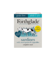 Forthglade Complete Grain Free Adult Sardine with Sweet Potato & Veg 395g x 18