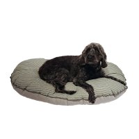 Danish Design Rustic Stripes Sage Quilted Mattress