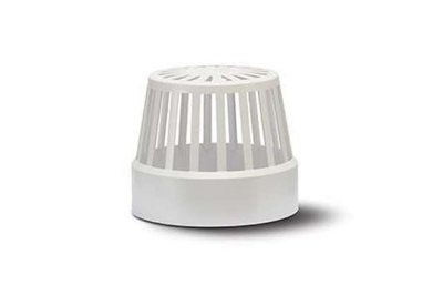 Polypipe SV42 110MM Vent Terminal White