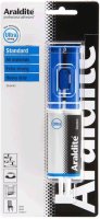 ARALDITE STANDARD SYRINGE ALL PURPOSE EPOXY GLUE BLUE