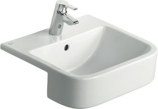 CONCEPT S/CTP BSN 50X45 WHITE 1TH CUBE