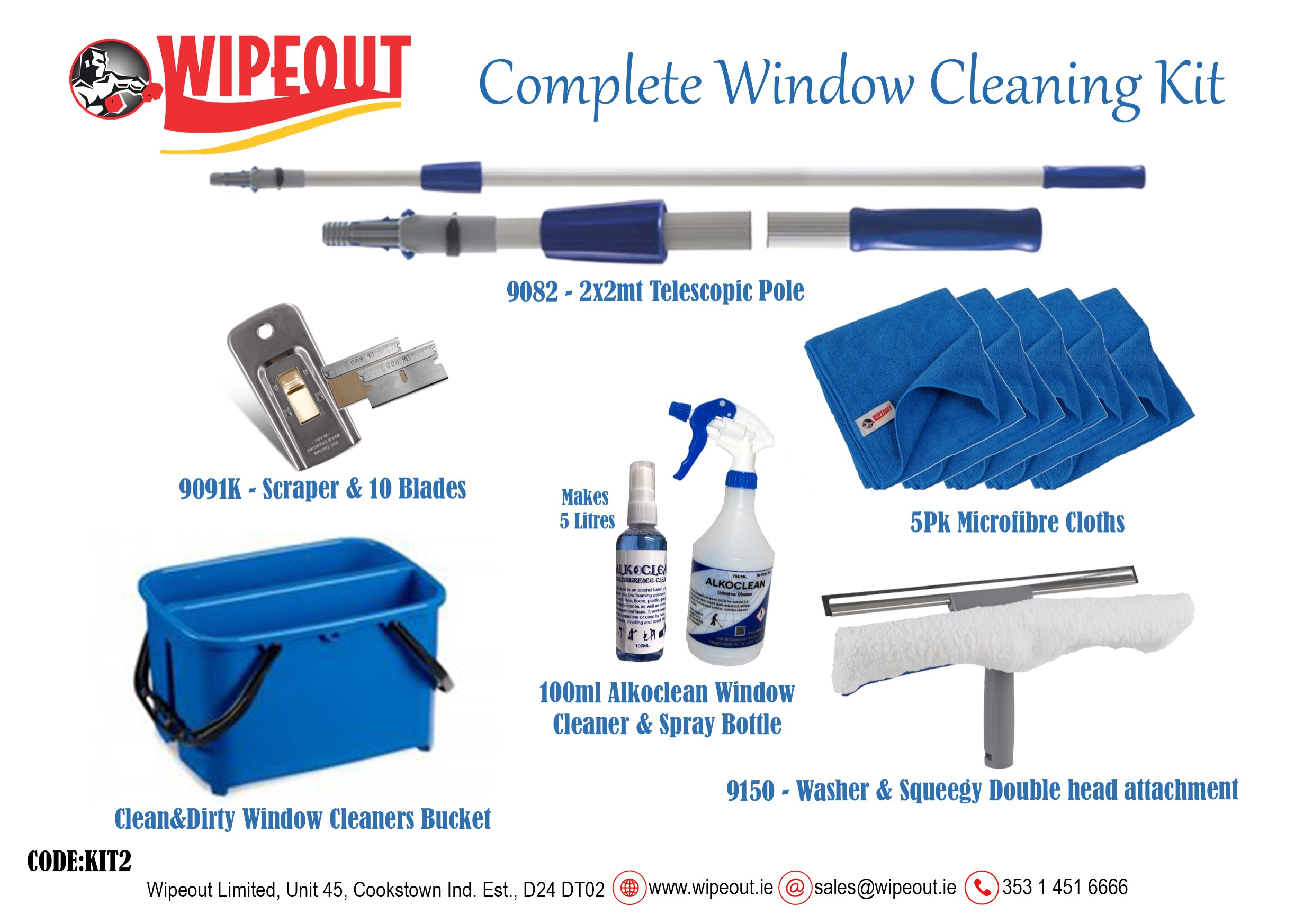 KIT2 - Complete Window Cleaning Kit 
