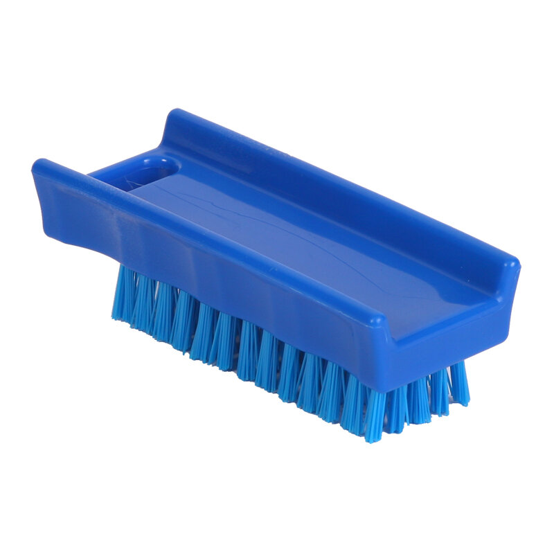 Nail Brush stackable, stiff PBT bristle, 110mm, blue Klipspringer
