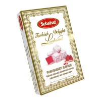 Pomegranate flavour Turkish delight in gift box - 12x200g