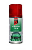 AUTO K TRANSPARENT SPRAY - RED 400ML