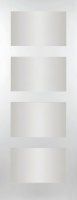 Primed Columbus Frosted 4 Panel